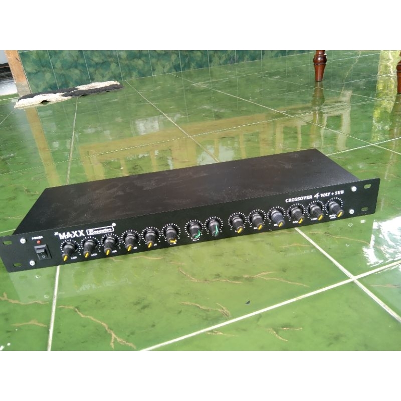 Crossover aktif 4 way
