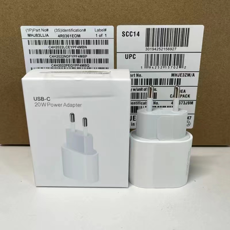 Adaptor Charger iPhone Ibox 20W USB-C Power Adapter iP Fast Charging Original 100% Garansi - 12 Mini