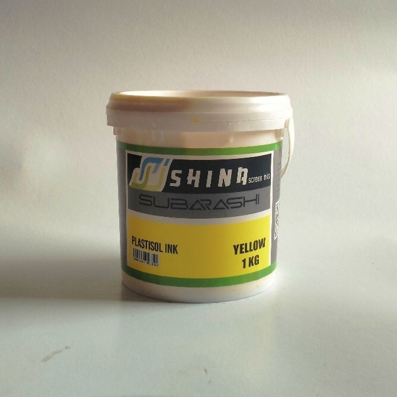 

Tinta Plastisol SHINA Subarashi Kuning