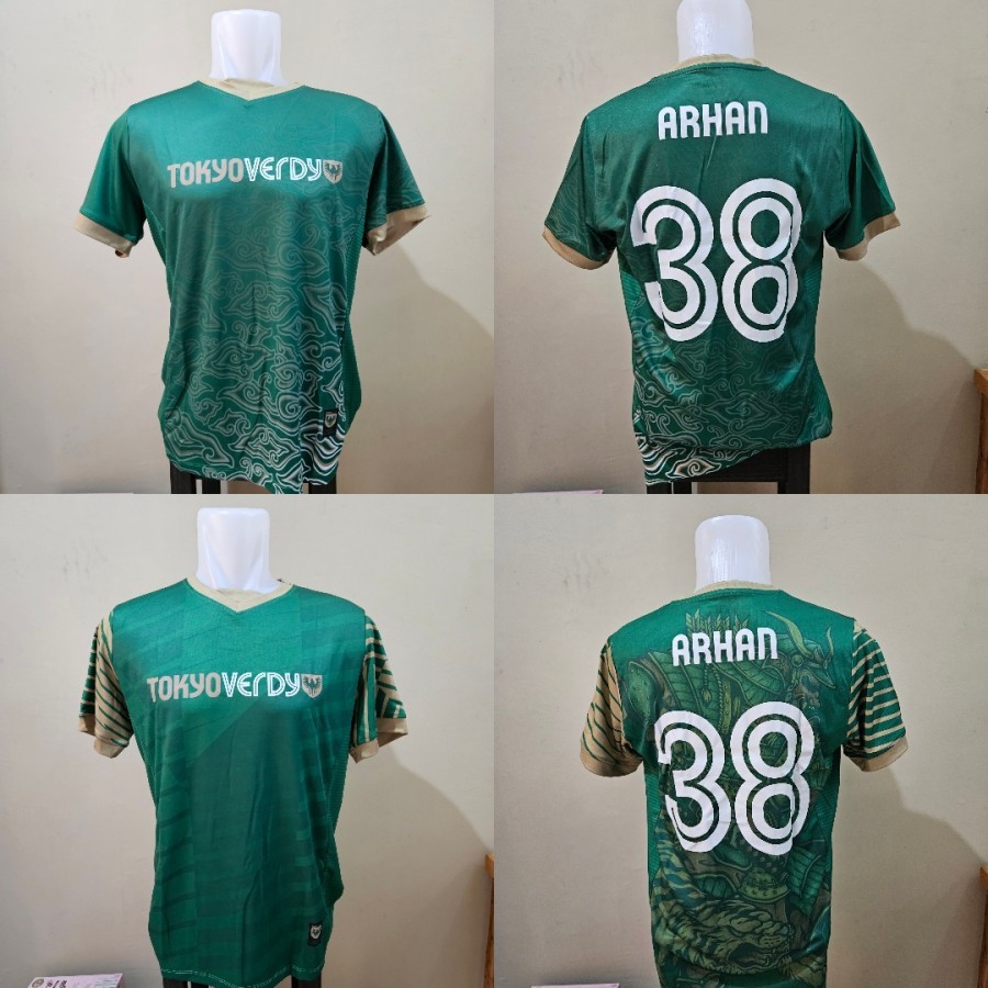 T-Shirt Jersey Tokyo Verdy Pratama Arhan Size L Official Merchandise