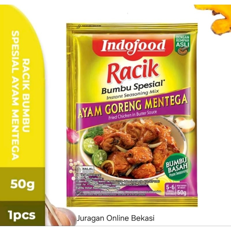 

INDOFOOD BUMBU AYAM GORENG MENTEGA [50gr]