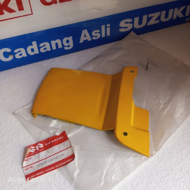 pet sambung body satria 2tak lumba kuning original sgp