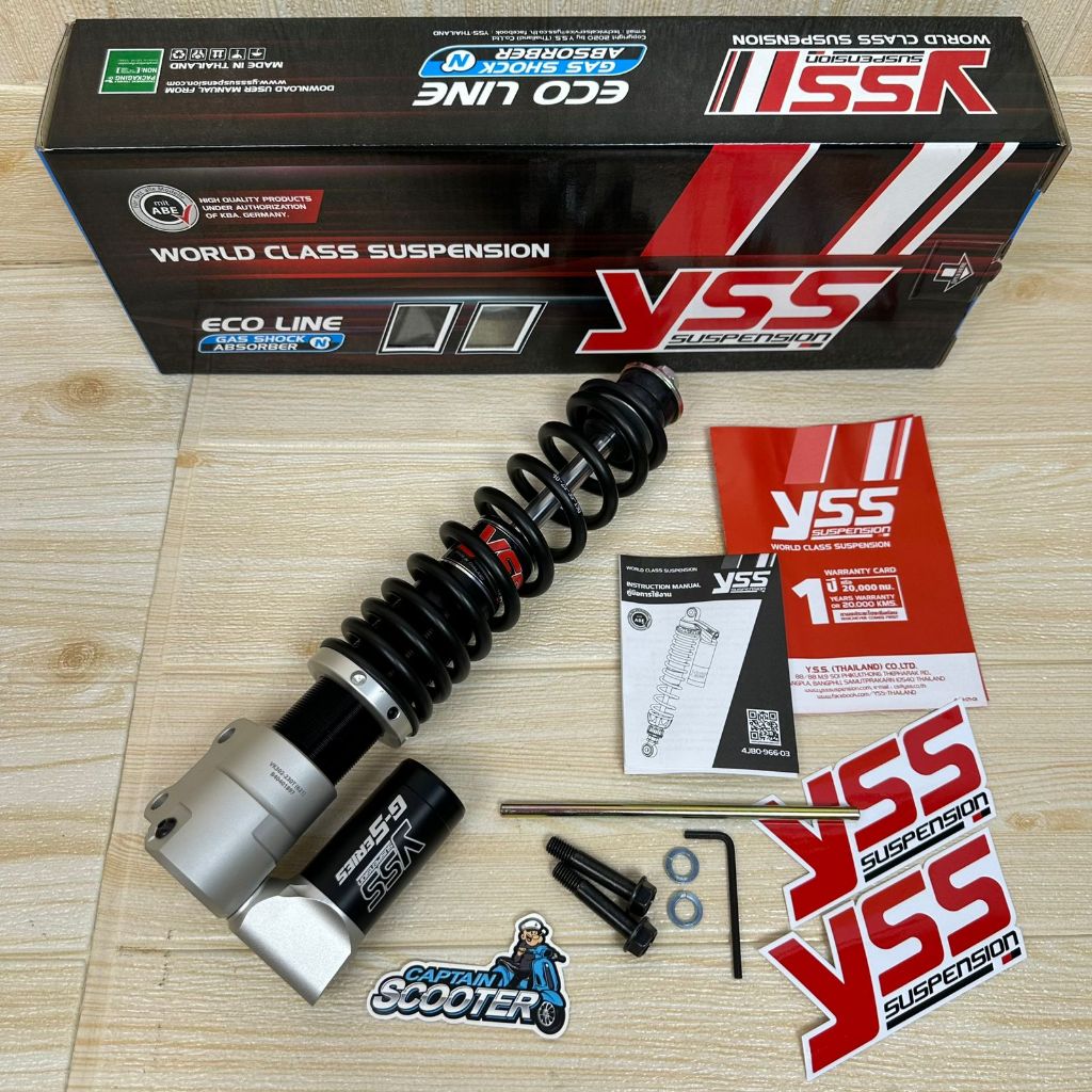 Shock Shockbreaker YSS G-Series Front Black Tabung Vespa Sprint Primavera
