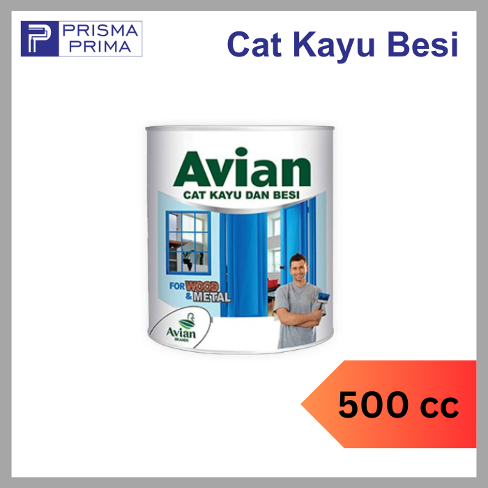 

Cat Minyak Sintetis AVIAN Kayu dan Besi 500 ml