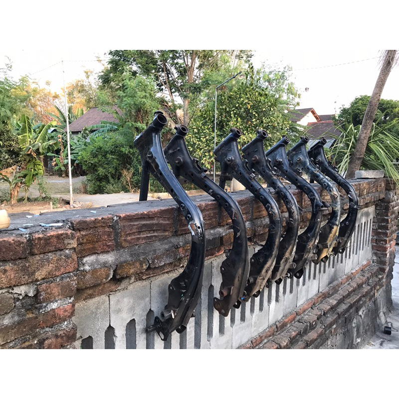Rangka Depan Megapro frame Megapro lama Primus GL RANGKA RONGKO SASIS FRAME FRAME SASIS BODI BODY FR