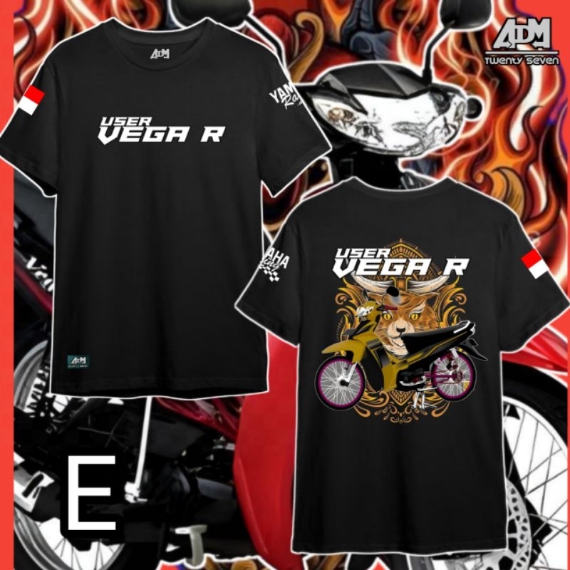 Kaos Yamaha Vega R New Kaos user vega R original tshirt Yamaha racing