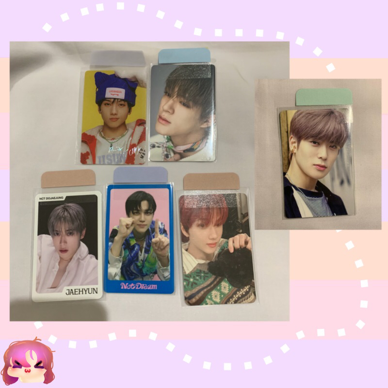 [ready] photocad official nct dream - trading card candy pink christmas dicon jeno jaemin official j