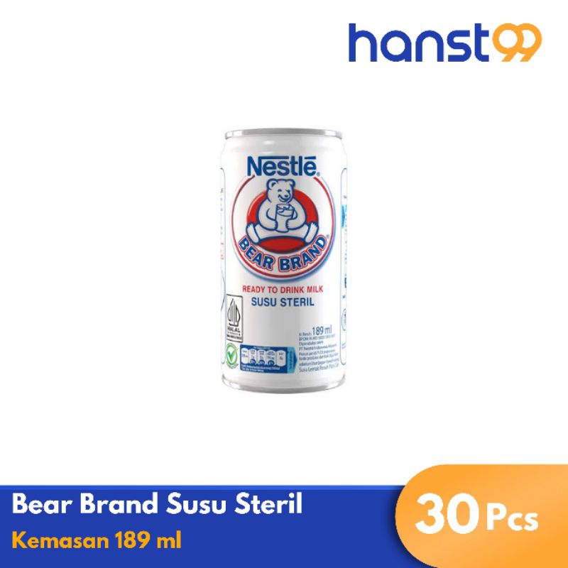 

Bear Brand Susu Beruang 189ml (30 pcs)