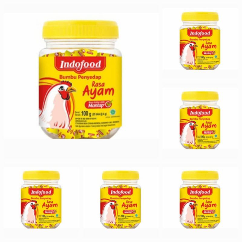 

Indofood Bumbu Penyedap Kaldu Blok Rasa Ayam 100 Gr