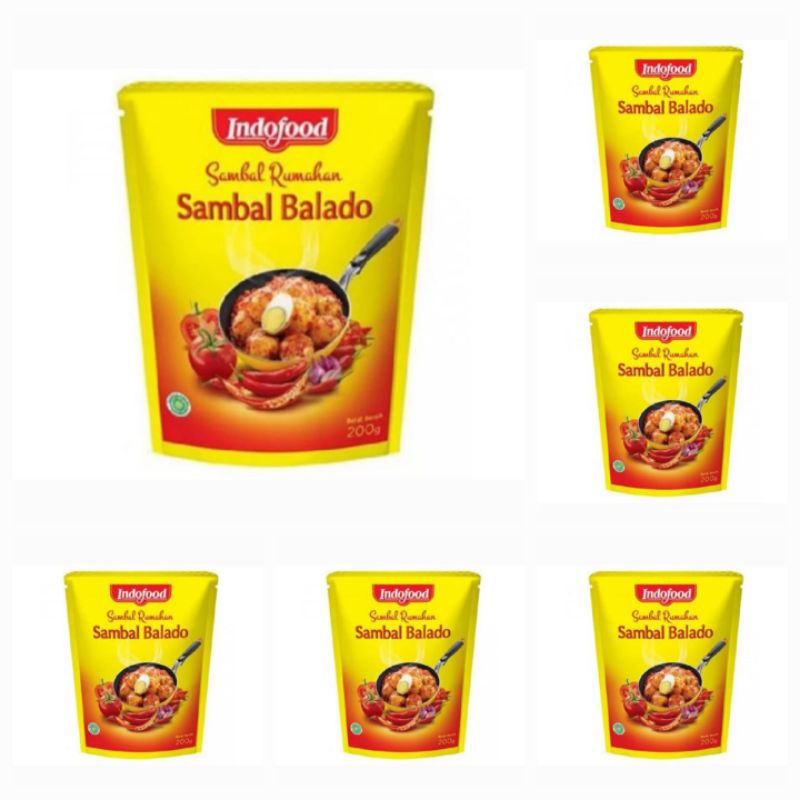 

Indofood Sambal Rumahan Sambal Balado 200 Gr