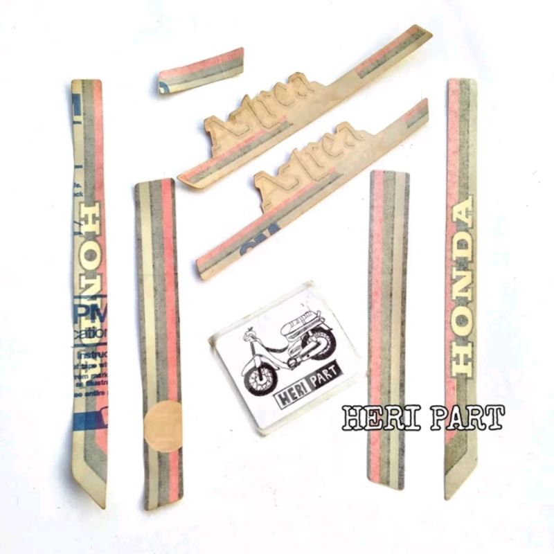 striping sticker honda astrea star original 3M