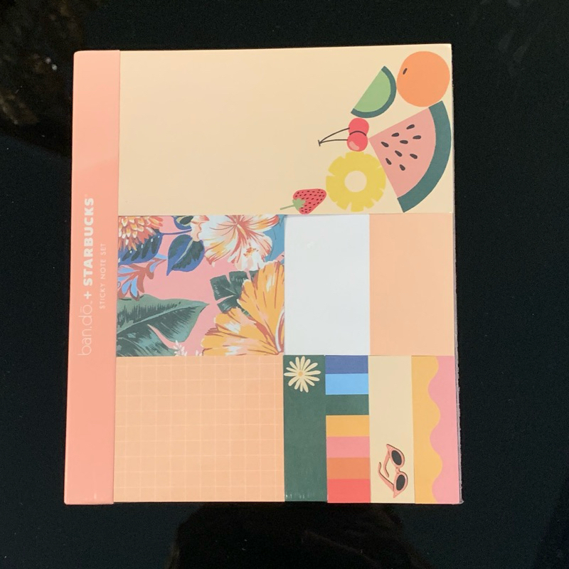 

Starbucks Singapore Bando Memo Pad & Sticky Notes Set SEALED