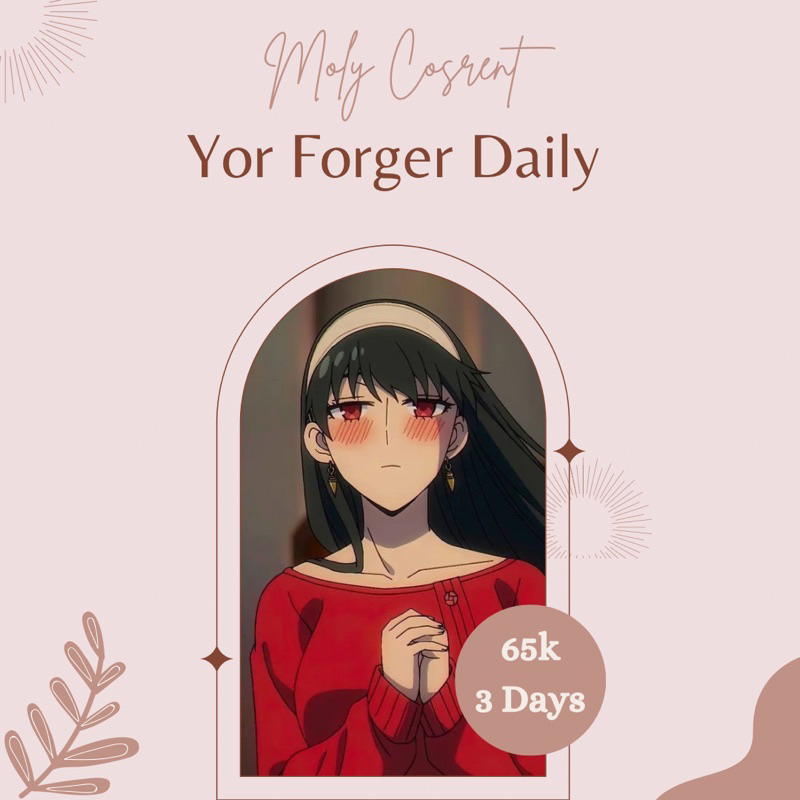 SEWA/RENTAL COSPLAY KOSTUM YOR DAILY