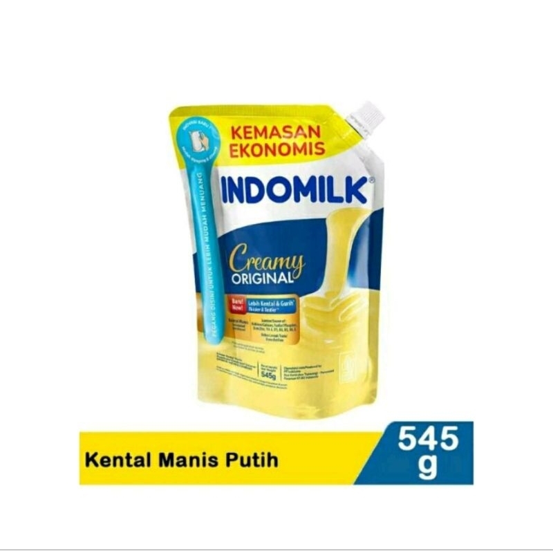 

Susu Indomilk Kental Manis Pouch 545gr Putih