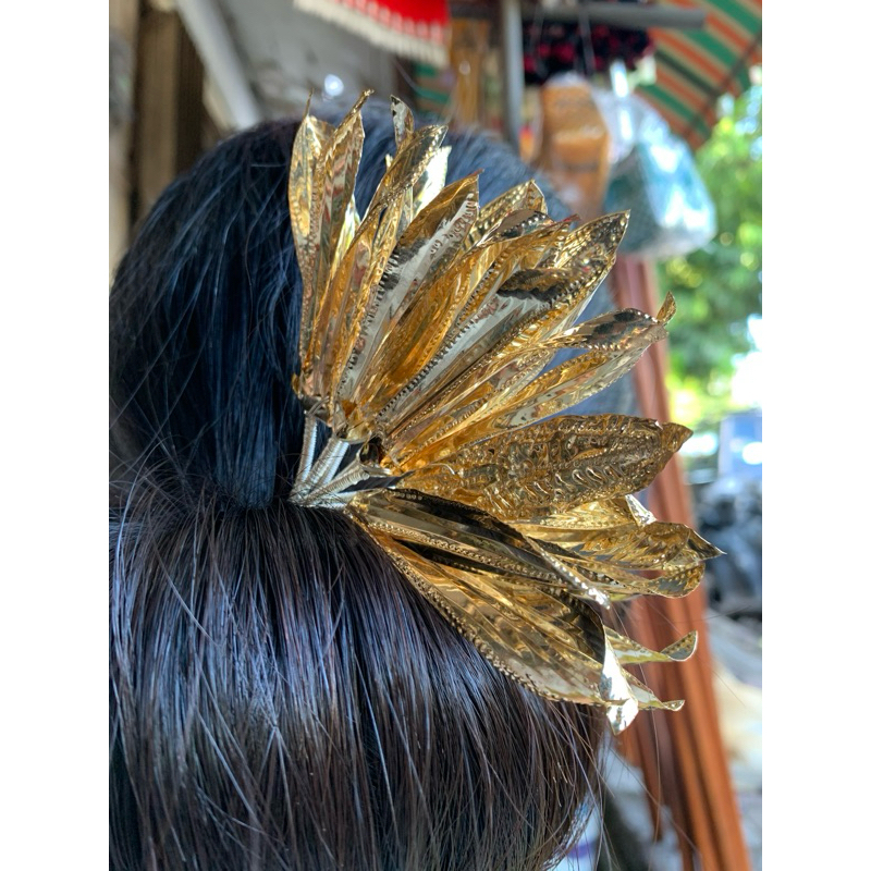 SANDAT EMAS BUNGA PENGANTIN BALI / BUNGA SANGGUL BALI