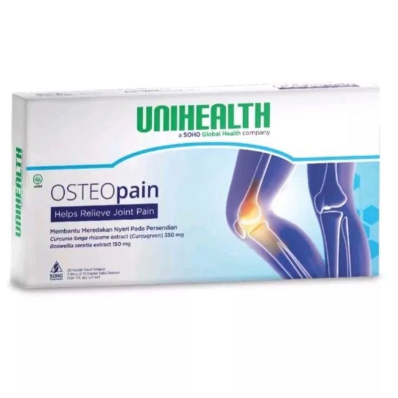 Osteopain Unihealth redakan sakit tulang dan sendi 20 kaplet