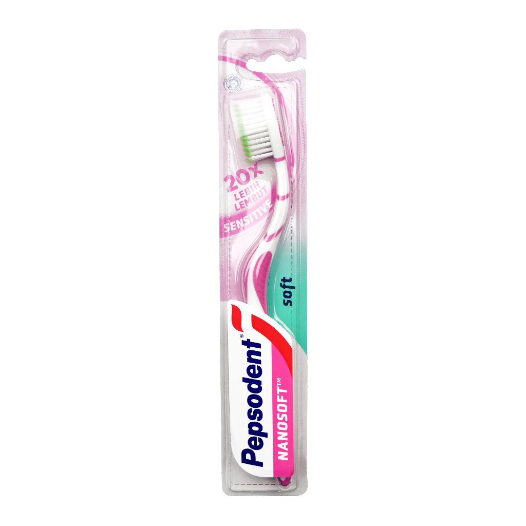 Sikat Gigi PEPSODENT Nano Soft Sensitive Toothbrush