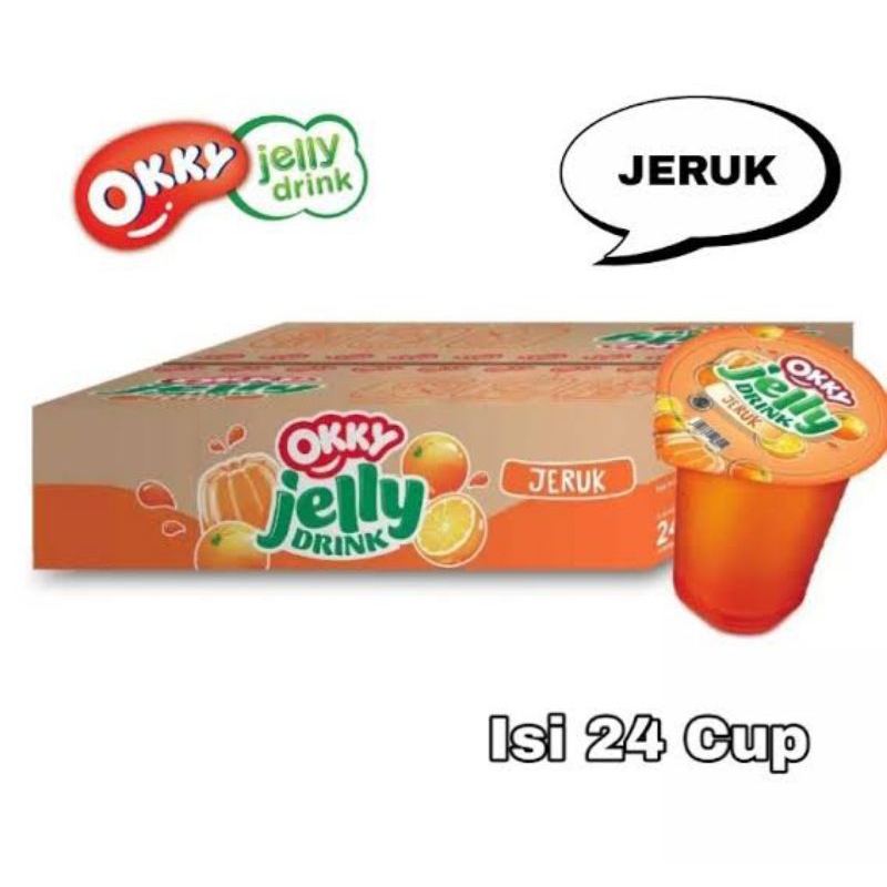 

OKKY JELLY DRINK JERUK 145 ML, 1 DUS isi 24 PCS