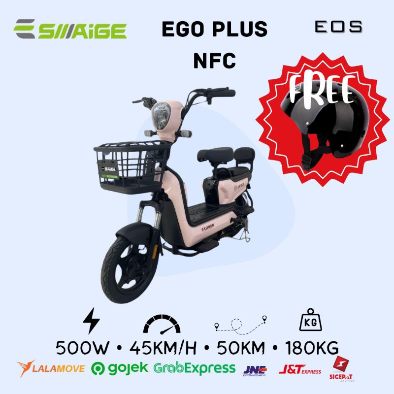 Sepeda Listrik Saige Ego Plus NFC