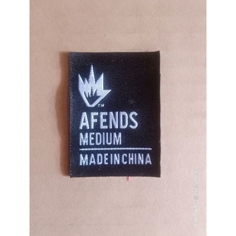 

label afends woven high quality