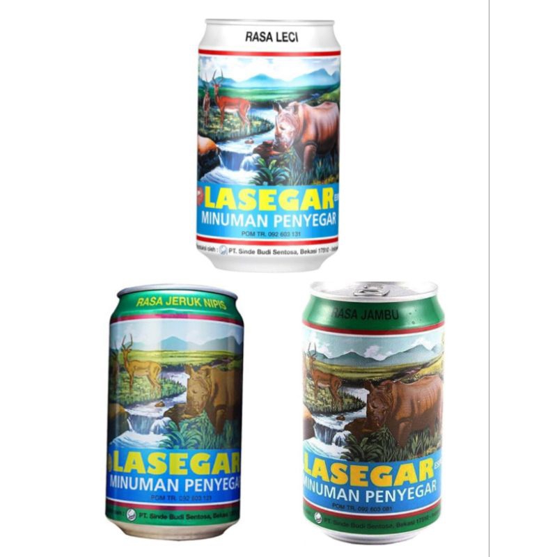 

LASEGAR Jambu/Jeruk nipis/Leci Kaleng 320 ml