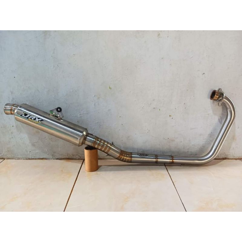 knalpot jrx bulat pnp yamaha scorpio