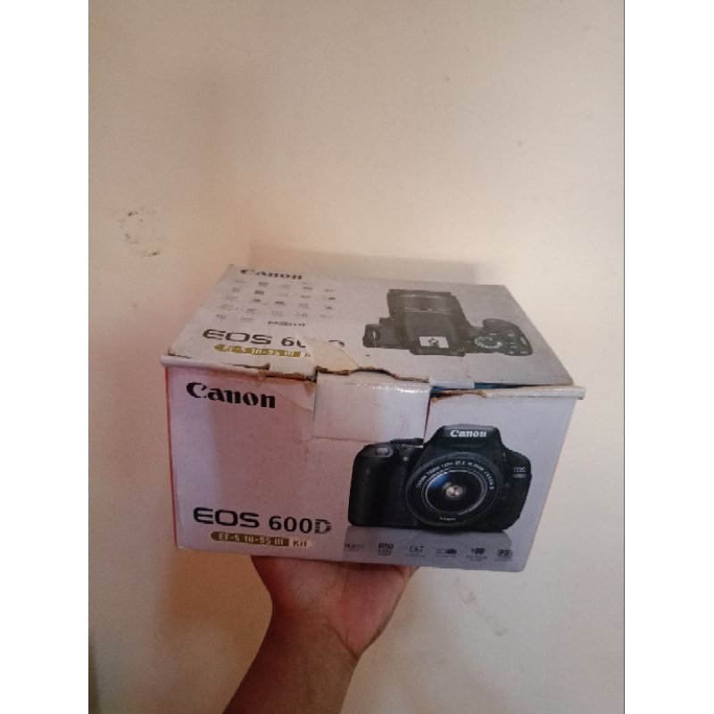 box kamera DSLR CANON 600D