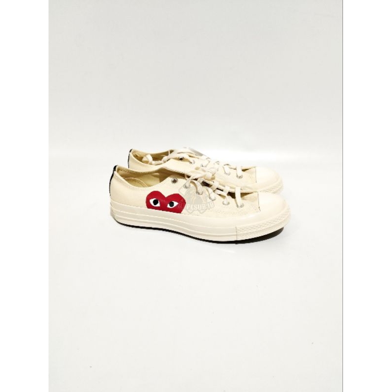 Converse 70s Low x CDG White Cream (Original 100%)