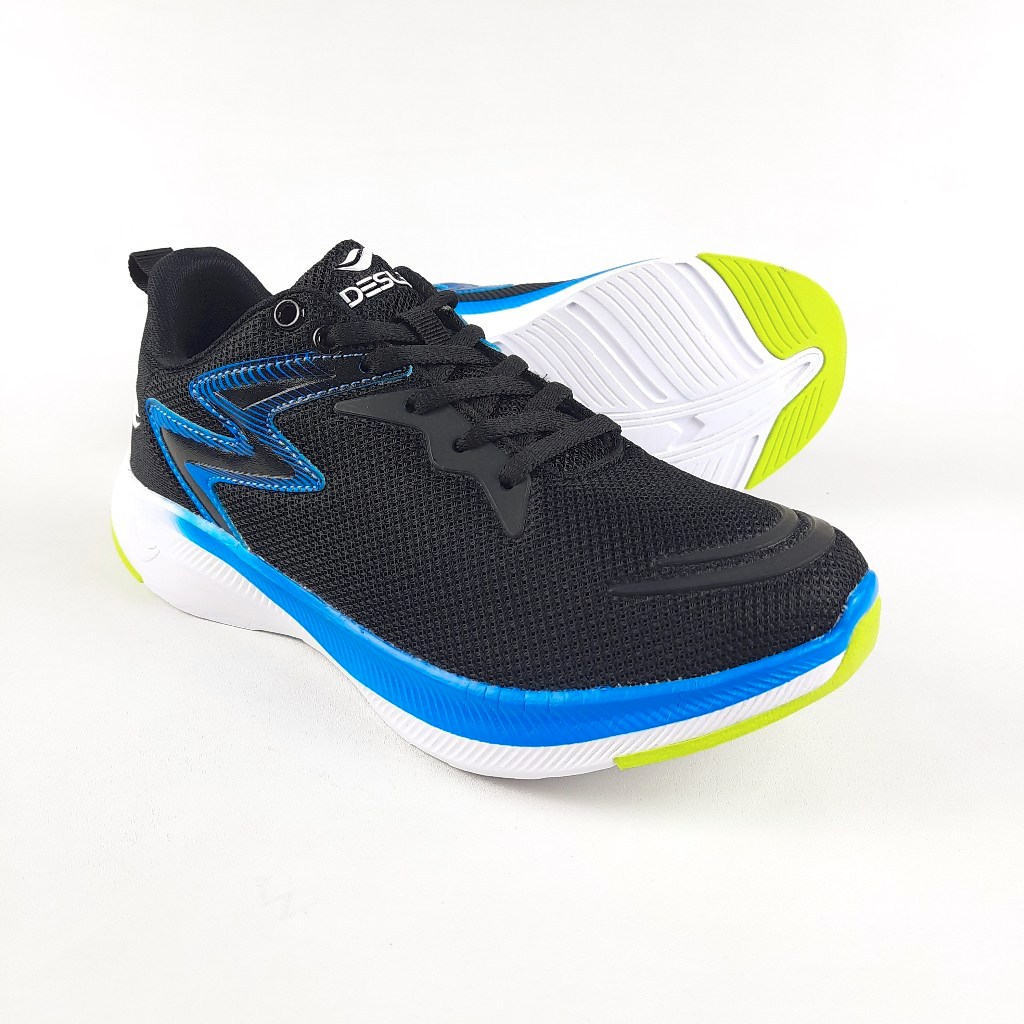 Sepatu Sneakers Sekolah Unisex Desle PUERTO RICO Original - Sepatu Running/Olahraga Desle