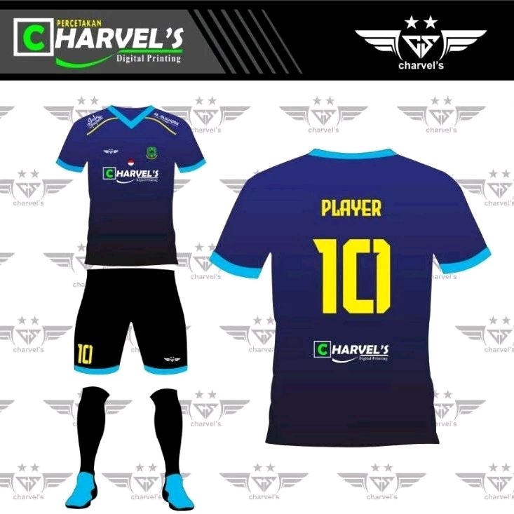 JERSEY SEPAK BOLA FUTSAL VOLY DESAIN SENDIRI