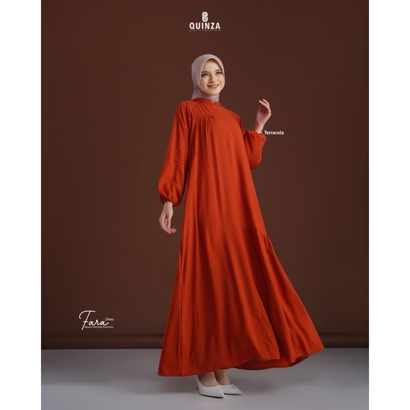 [Quinza] Fara Dress / Gamis Busui Friendly