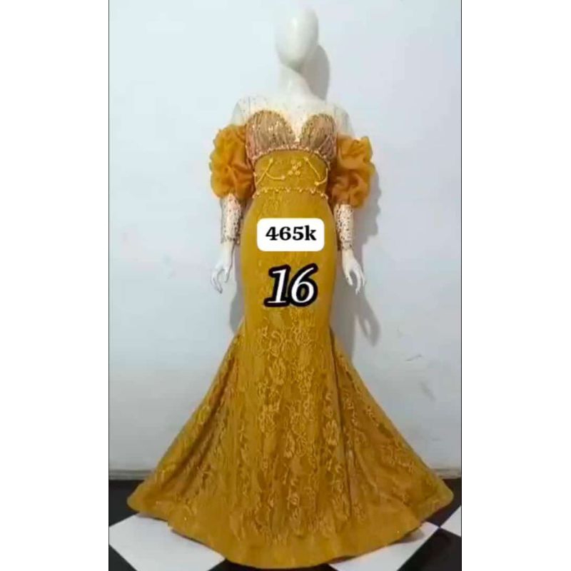 GAUN PENYANYI SHILEN BOUTIQUE//DUYUNG//DRESS//GAUN PESTA//BRUKAT//SPARKLING//ORGANZA