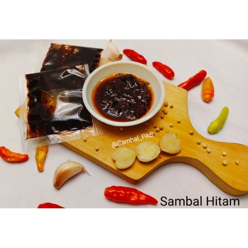 

SAMBAL HITAM SACHET 20gr, 30gr & 40gr.