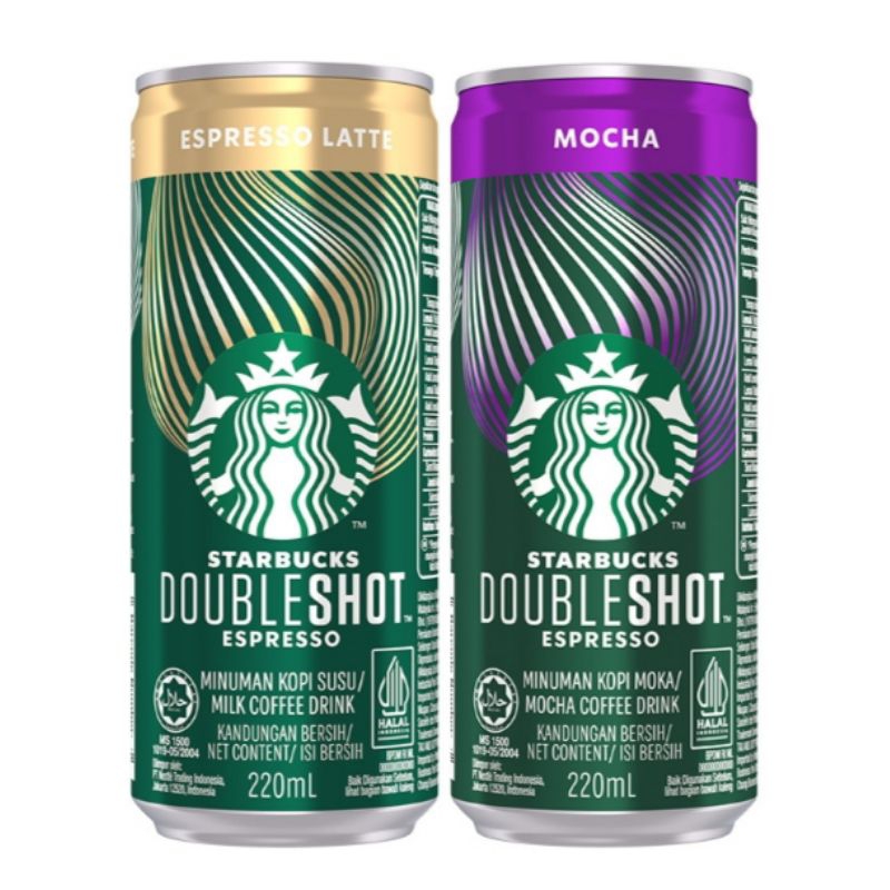 

STARBUCKS Doubleshot Mocha/Espresso Latte Can 220 ml