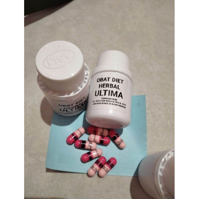 ODH ULTIMAObat Diet Herbal Isi 30 Kapsul Jamu Pelangsing Herbal
