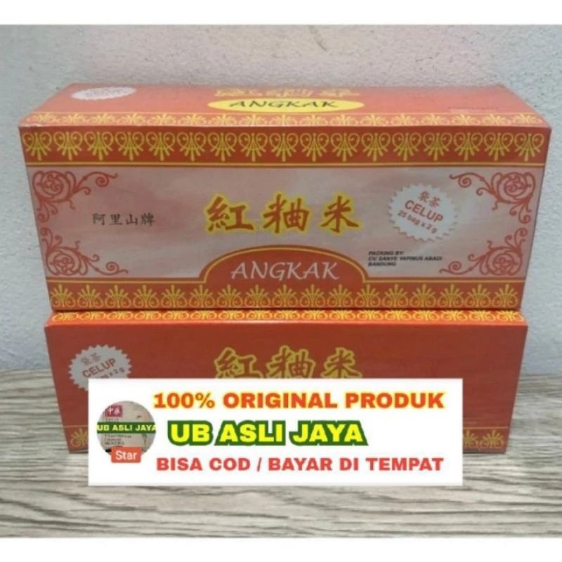 

angkak tea celup isi 25 kantung