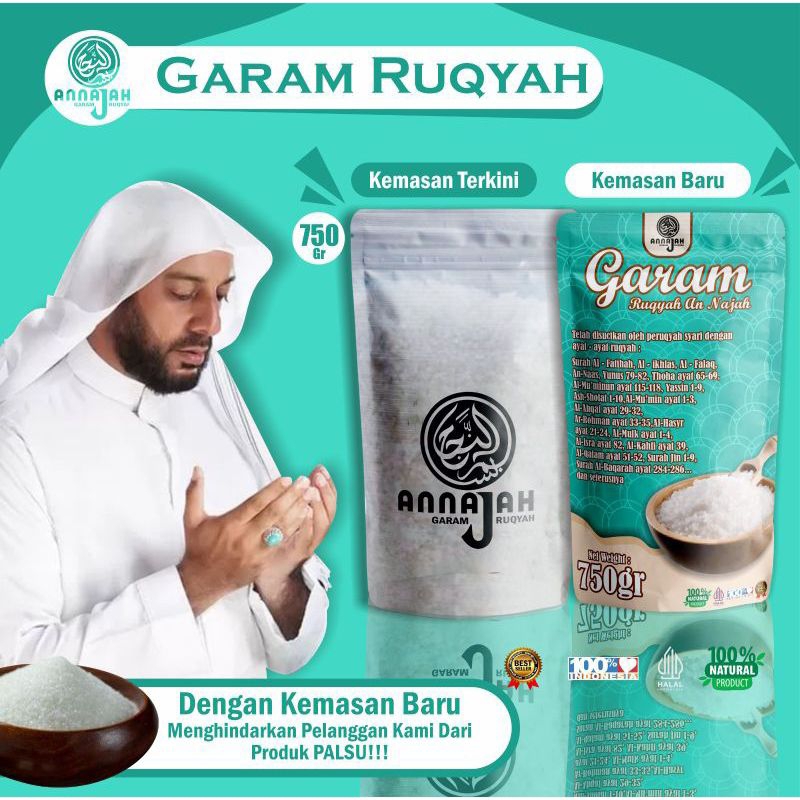 

GARAM RUQYAH untuk membantu mengatasi berbagai masalah yg ada pada dalam diri anda