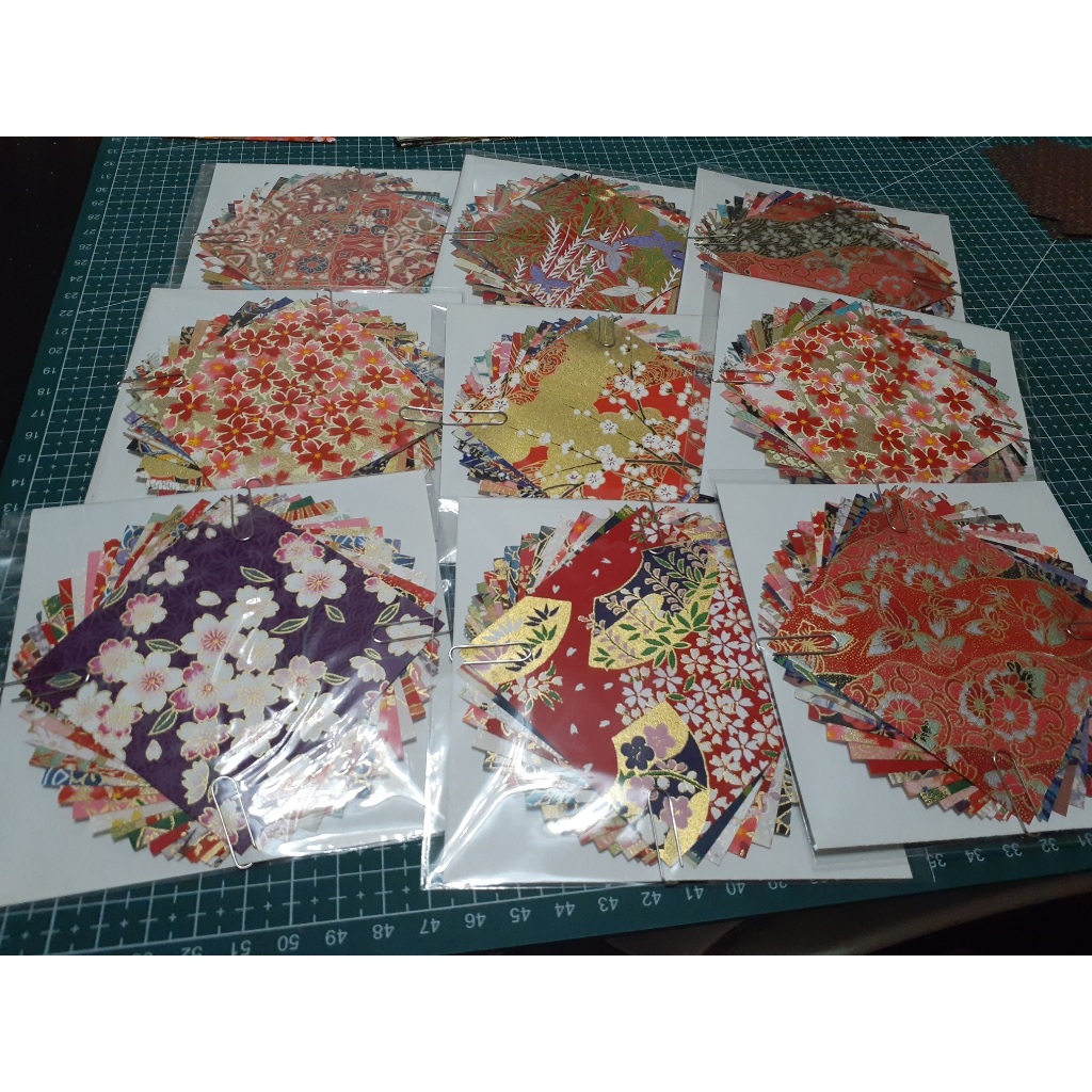 

Kertas washi origami 7.5 x 7.5 cm set isi 20 motif buatan Jepang #KOI5