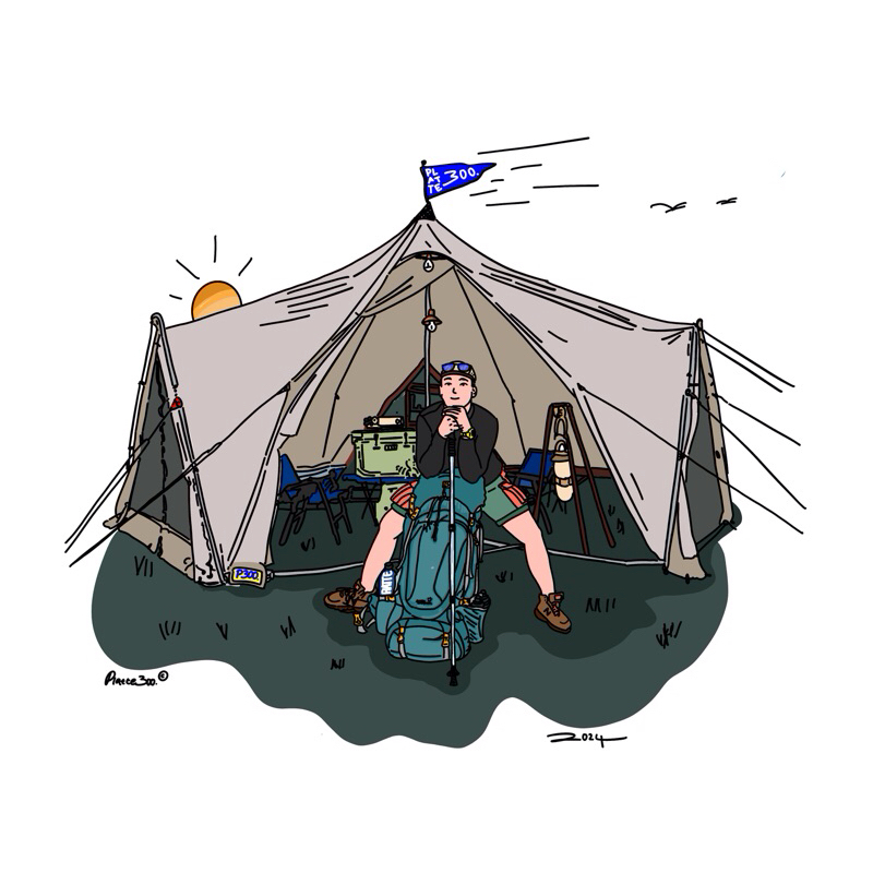 karikatur sketsa wajah I Ilustrasi Digital