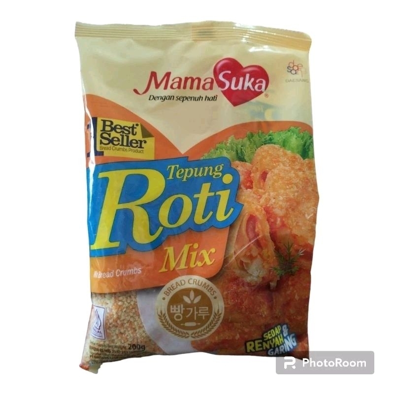 

MamaSuka Tepung Roti panir Mix 200 gram Mama Suka Mix Bread Crumbs