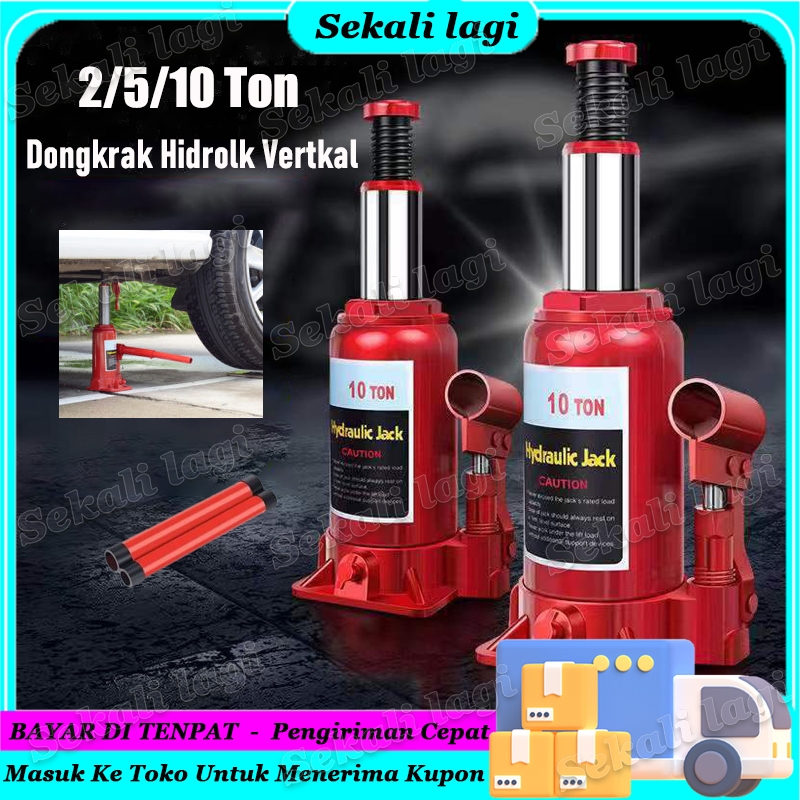 Dongkrak Hidrolik Mobil 2 Ton 5 Ton 10 Ton Dongkrak Hidrolik Universal Dongkrak Botol