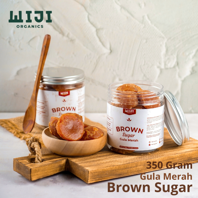 

Brown Sugar / Gula Jawa Murni Organik Alami Premium 350 Gr
