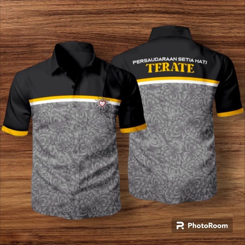 BATIK PSHT CAP PRINTING BATIK PRIA SIMPEL TERBARU
