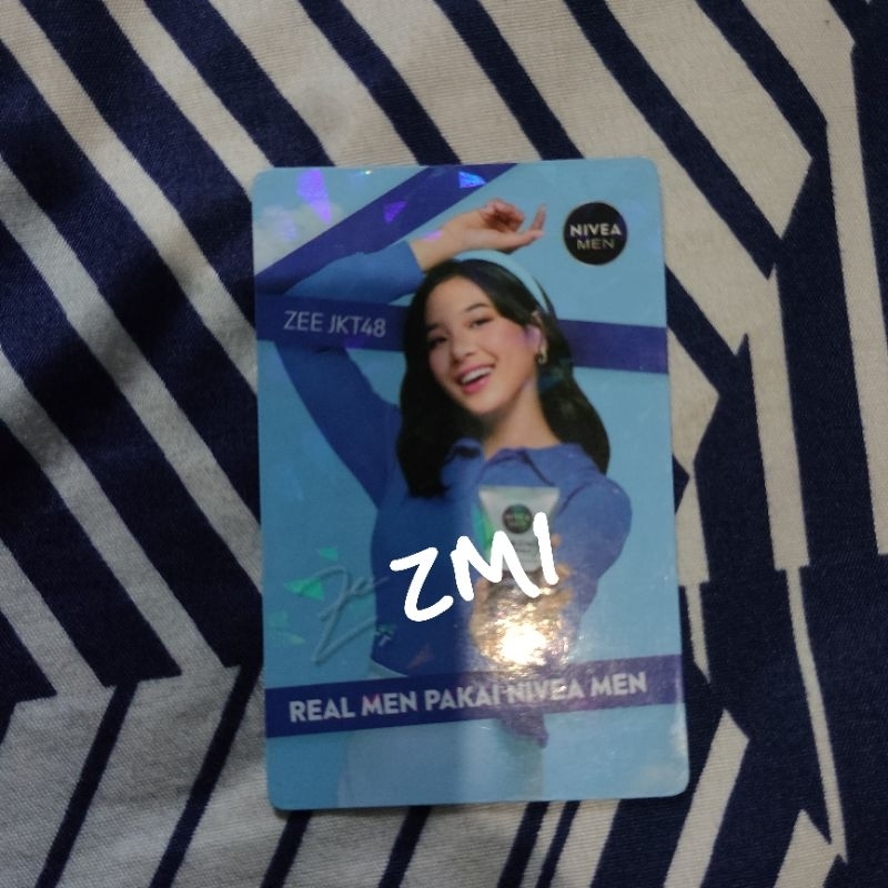 PHOTOCARD Shani & ZEE JKT48 NIVEA MEN
