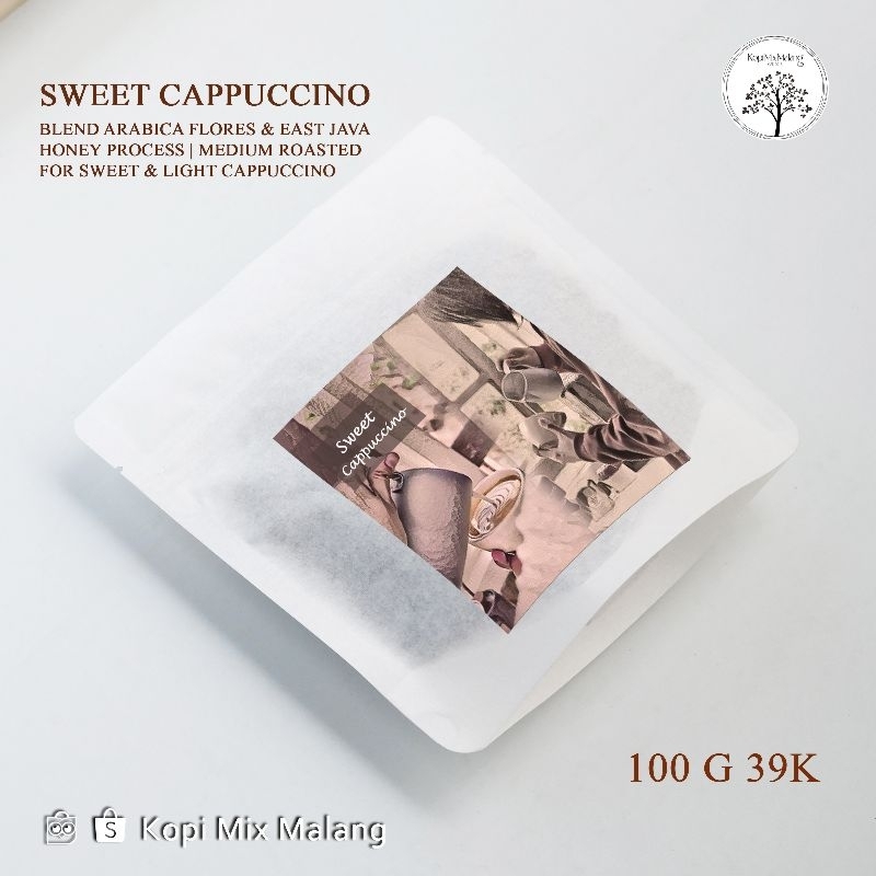 

Kopi Arabika Sweet Cappuccino 100gram