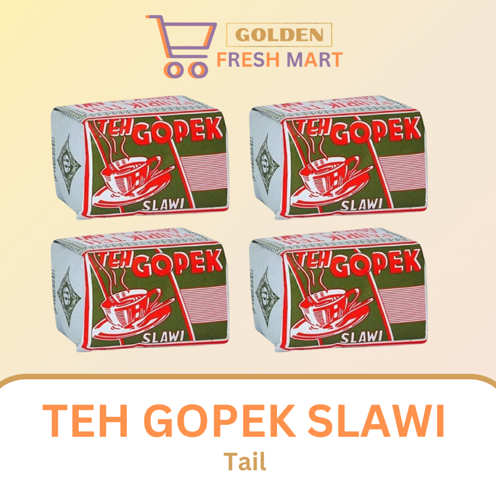 

TEH GOPEK SLAWI WANGI TAIL PCS SERBUK