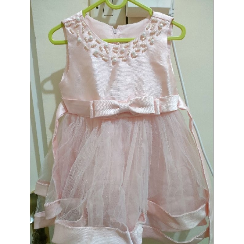 Preloved - Dress Pesta Anak Perempuan 1 tahun