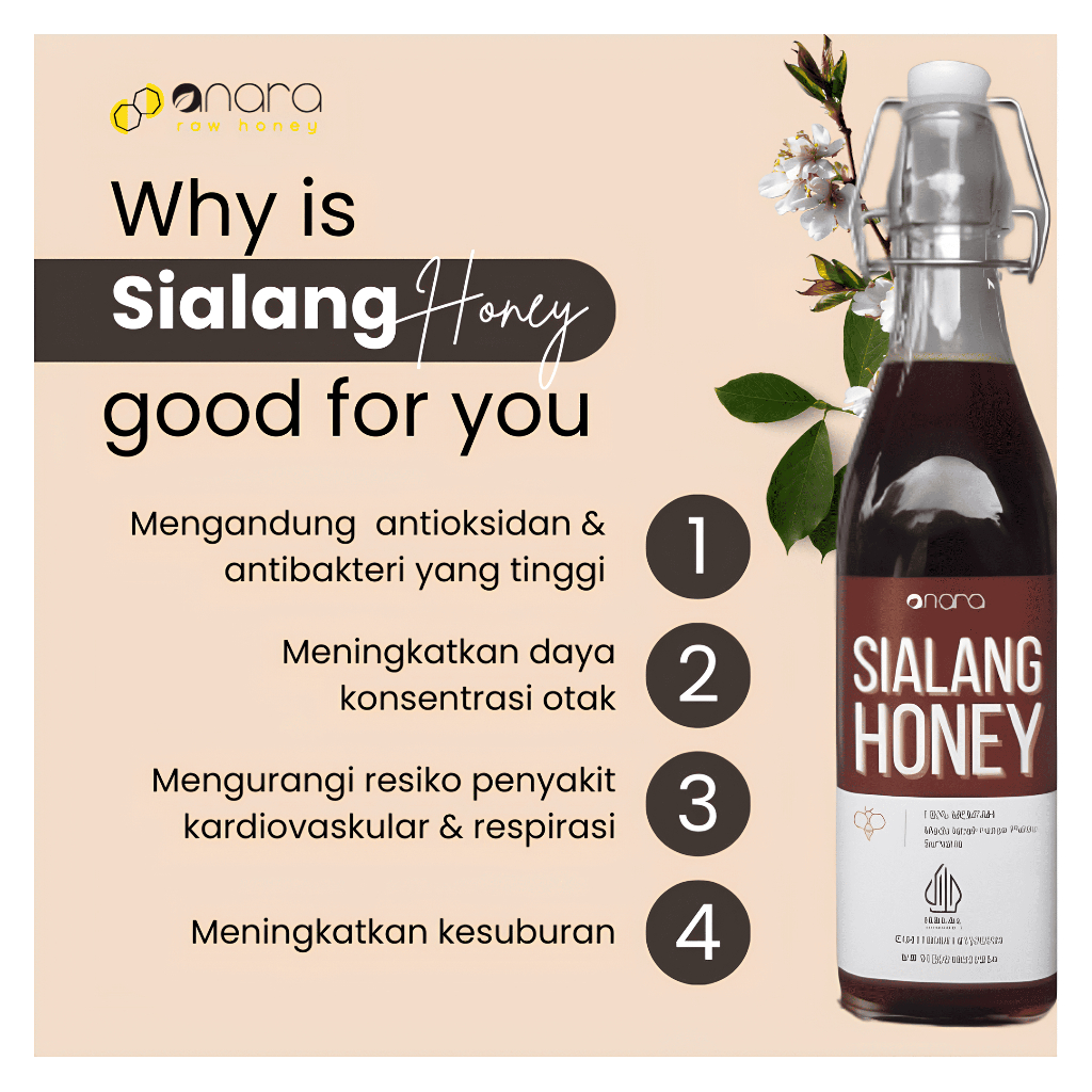 

Madu Sialang (Sialang Honey/Madu Hutan Sumatera)