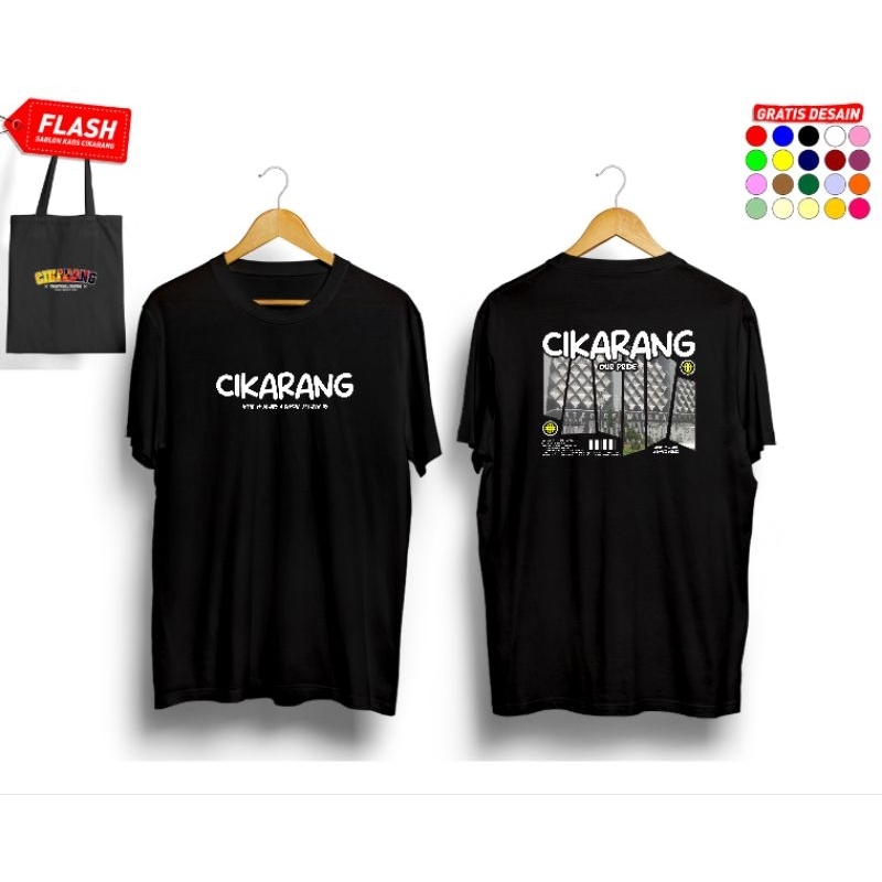 NEW ART CIKARANG VOL 13 - KAOS CIKARANG || bisa request kota ataupun gambar sendiri