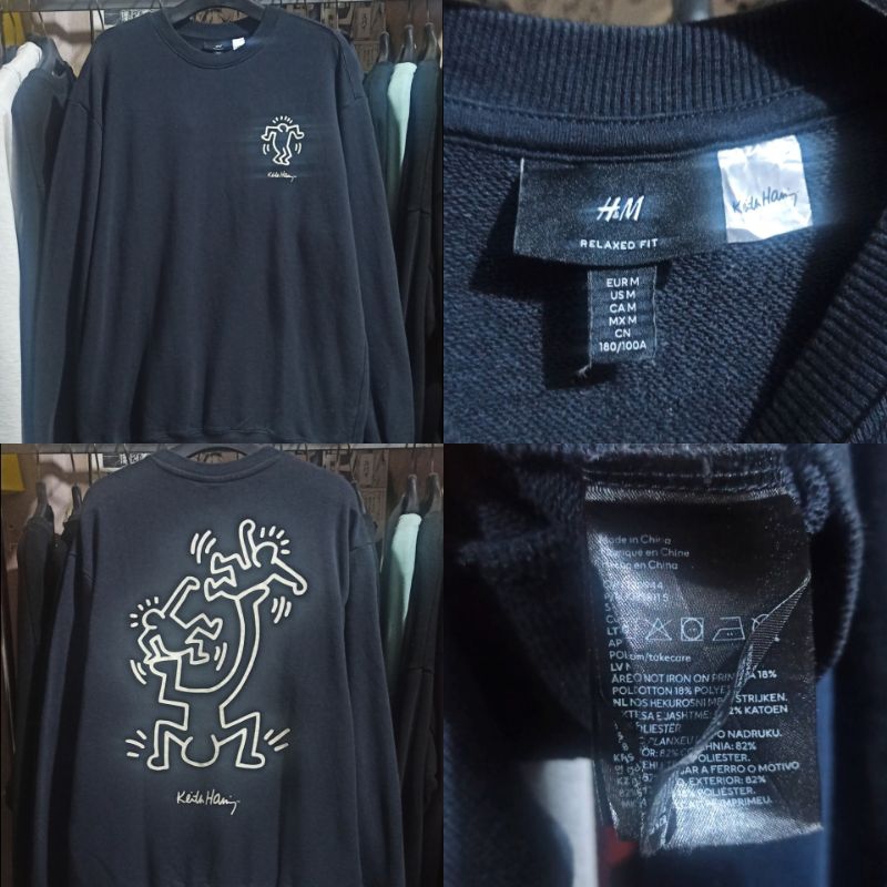 Hnm x Keith Haring Crewneck